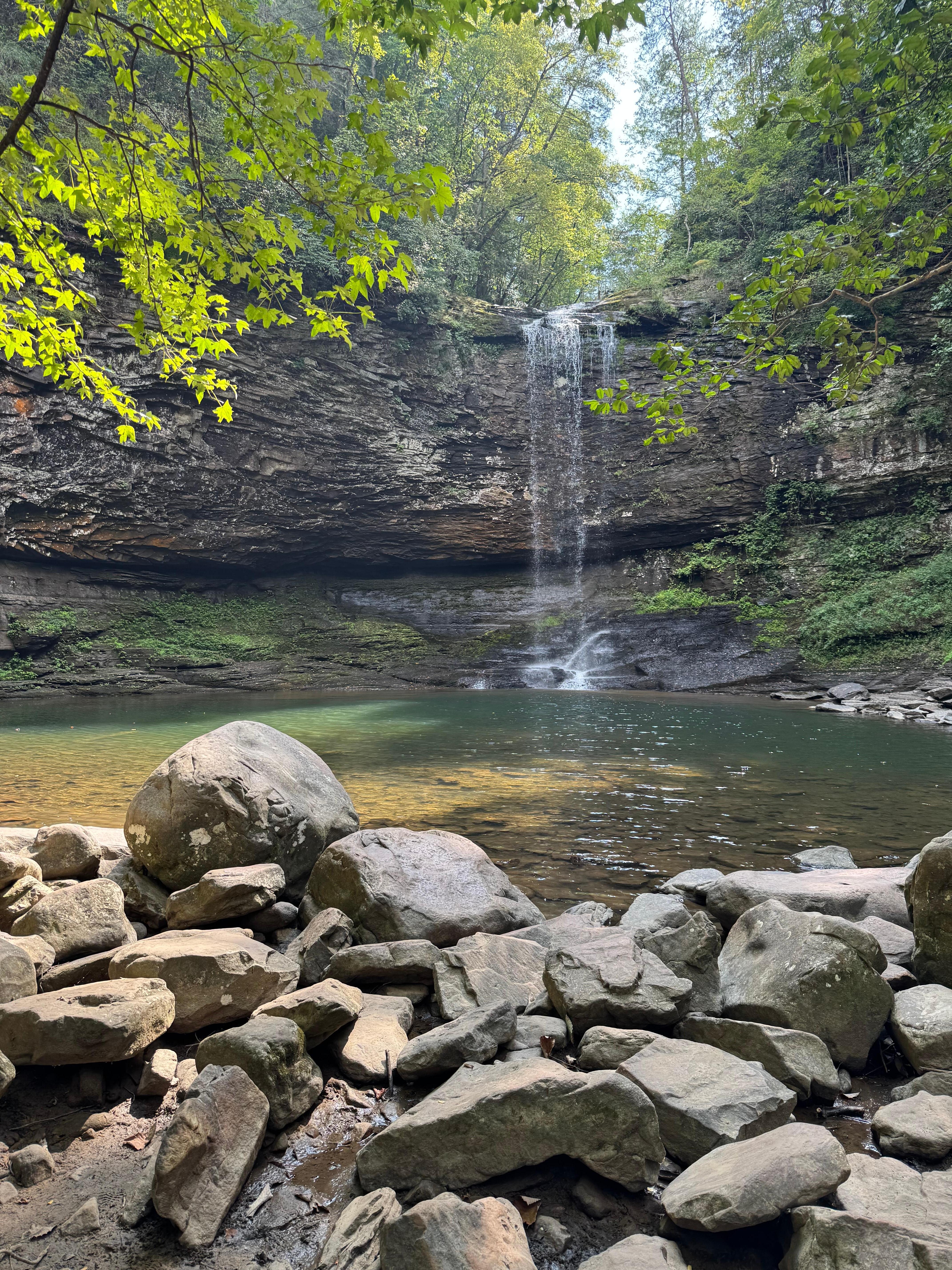 Cloudland canyon waterfall about 30 minutes away