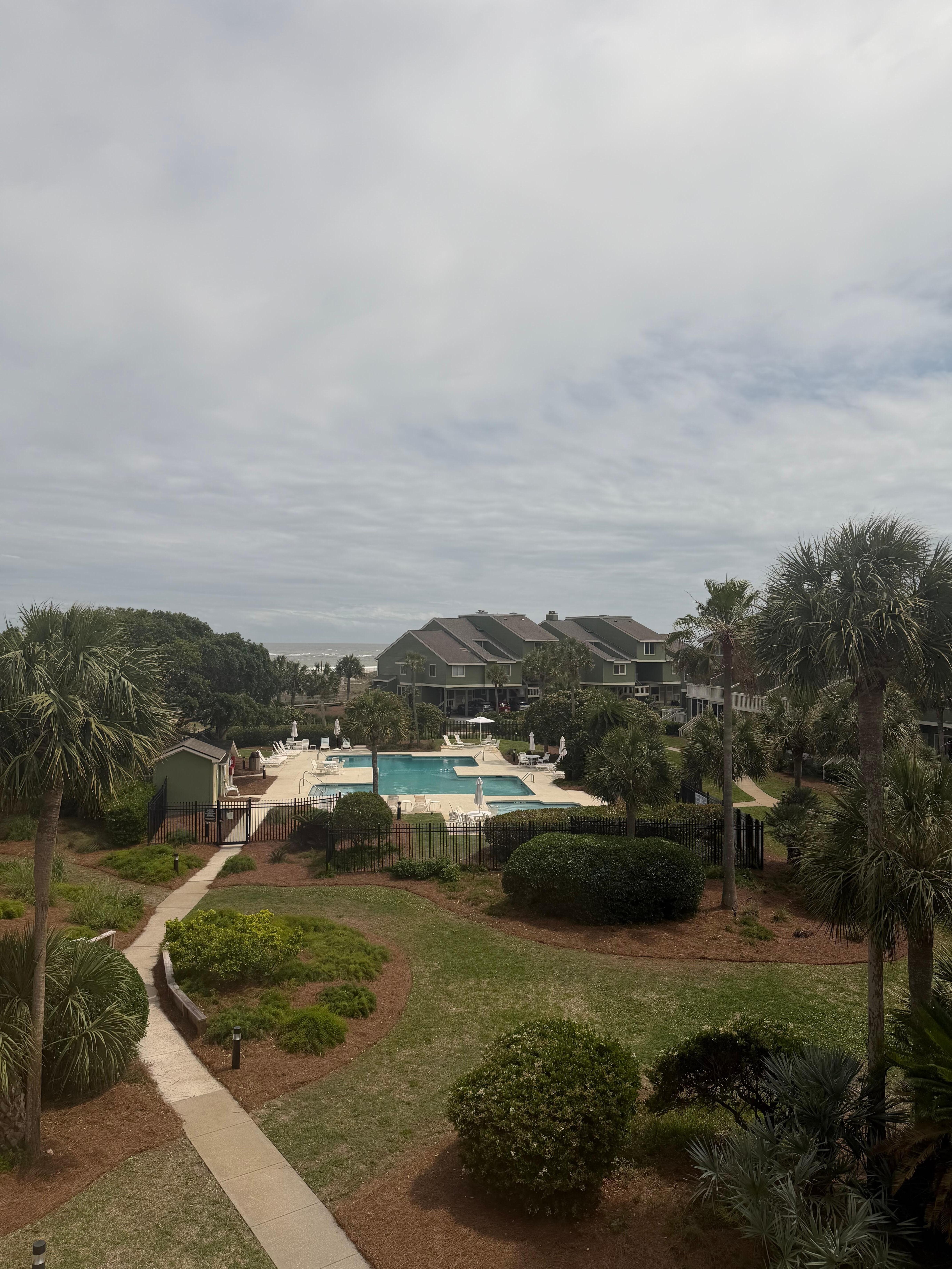 View from deck