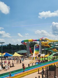 Water Park. Had a ton of fun. Right across the street from the property