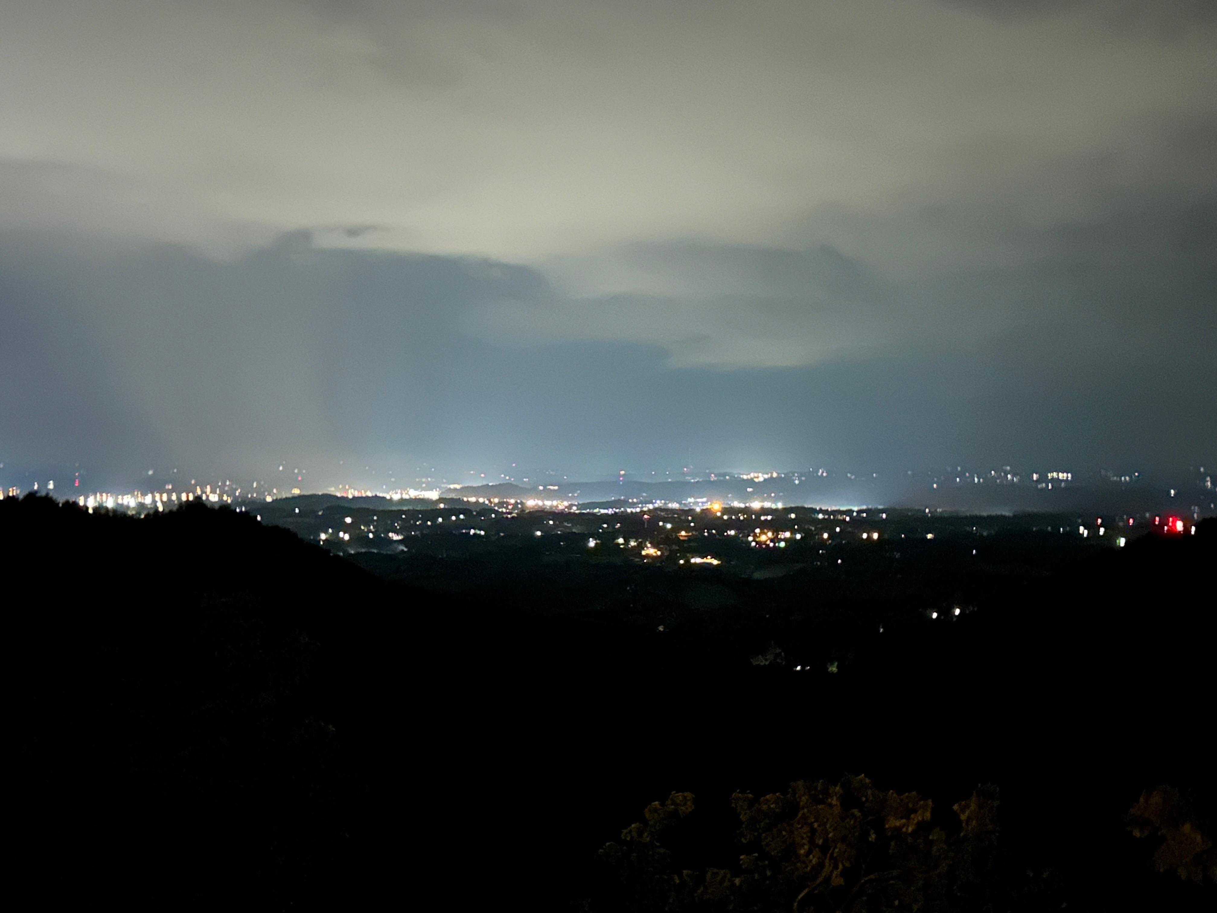 Night time from the deck! 
