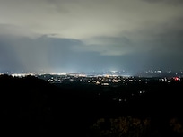 Night time from the deck!