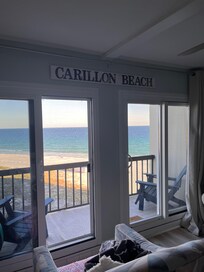 The view from living room was spectacular