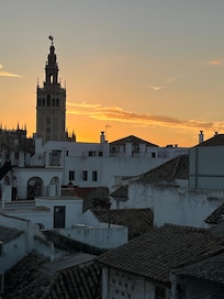 View from roof terrace