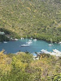 View from second floor balcony