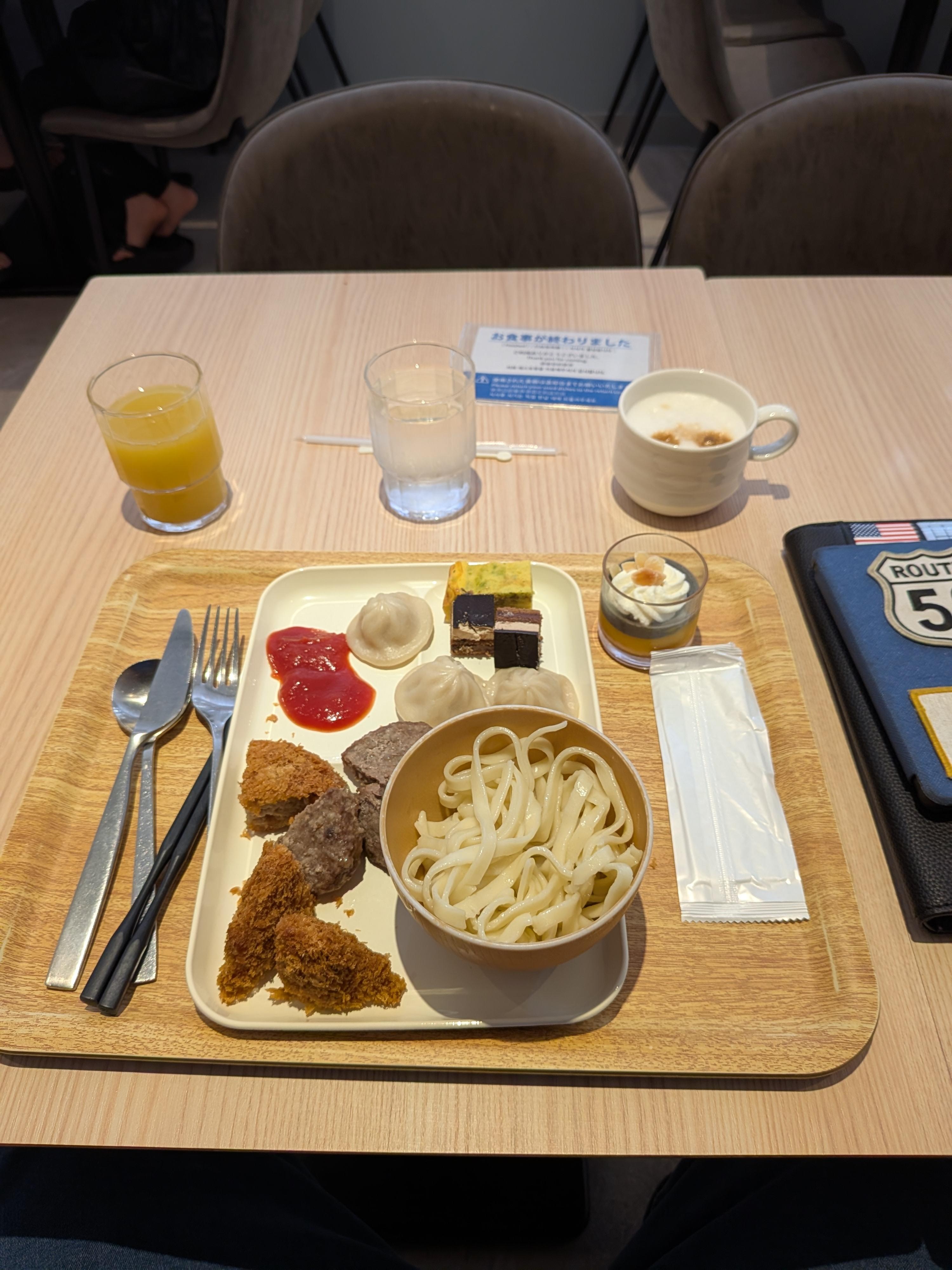 The breakfast on the second floor was very good, did the trick and just make sure you use your coupons