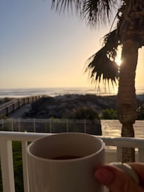 Morning coffee views