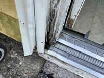 Back door, door jam rot