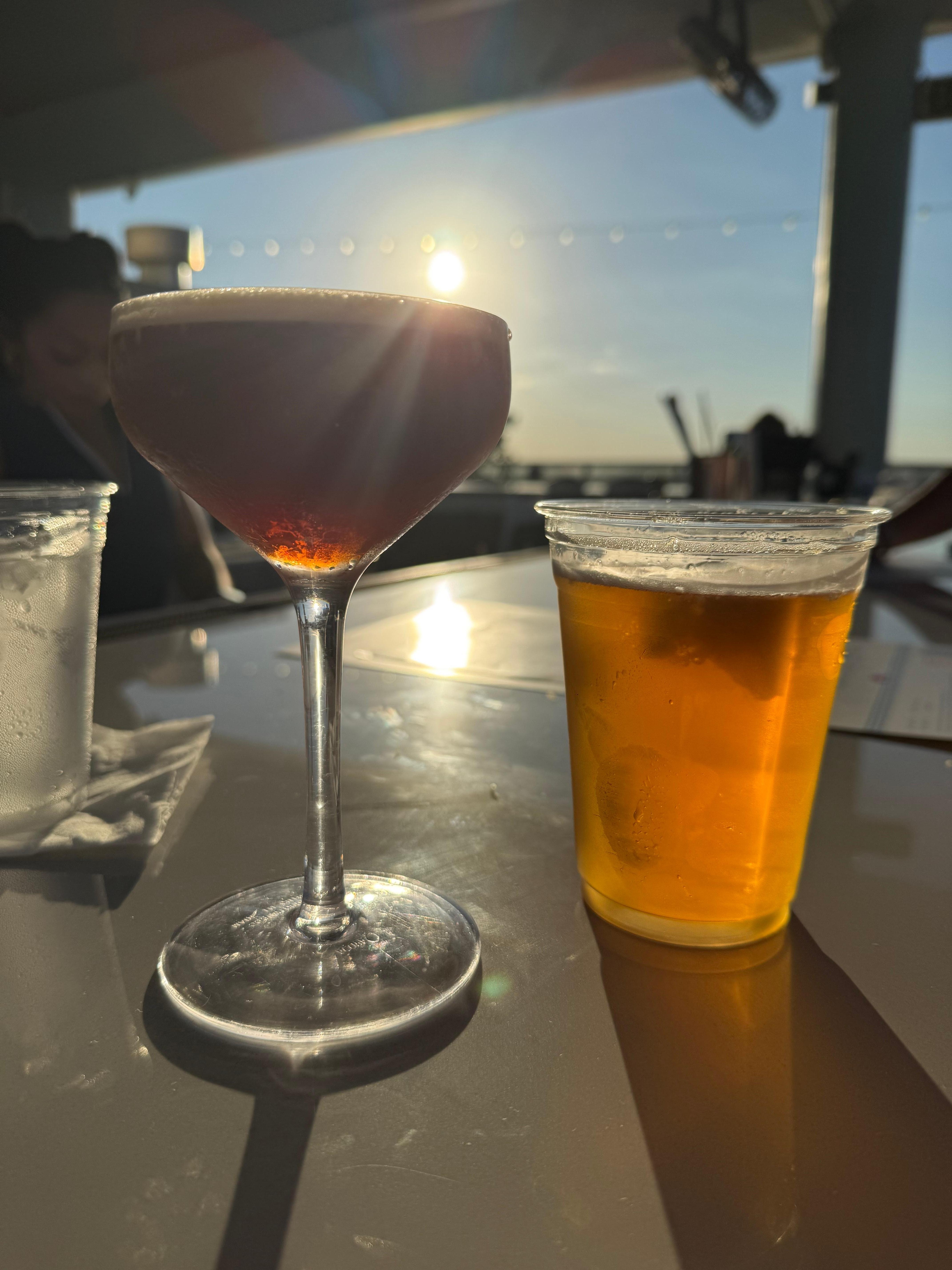 Rooftop bar 10 min walk.