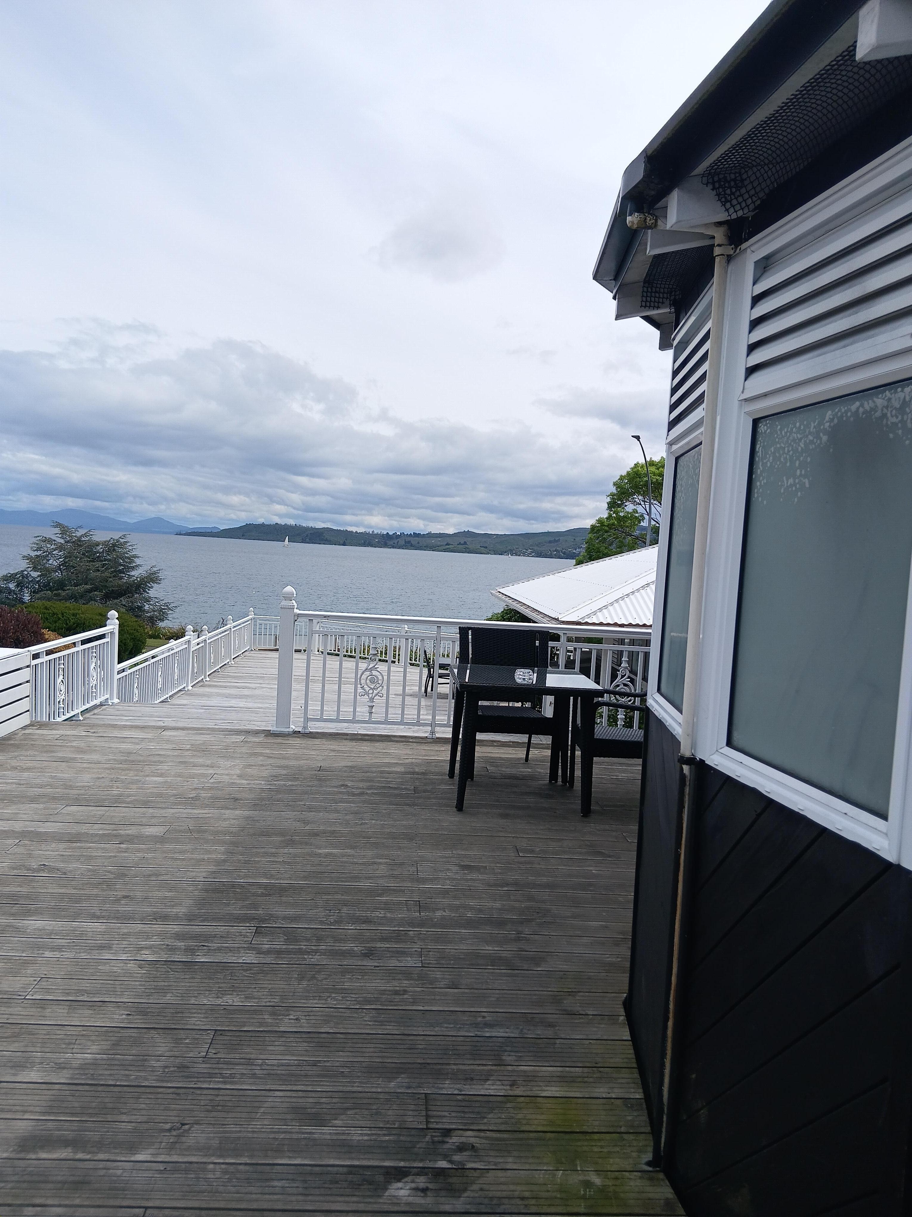 From our king studio deck