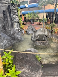 Fountain out front t