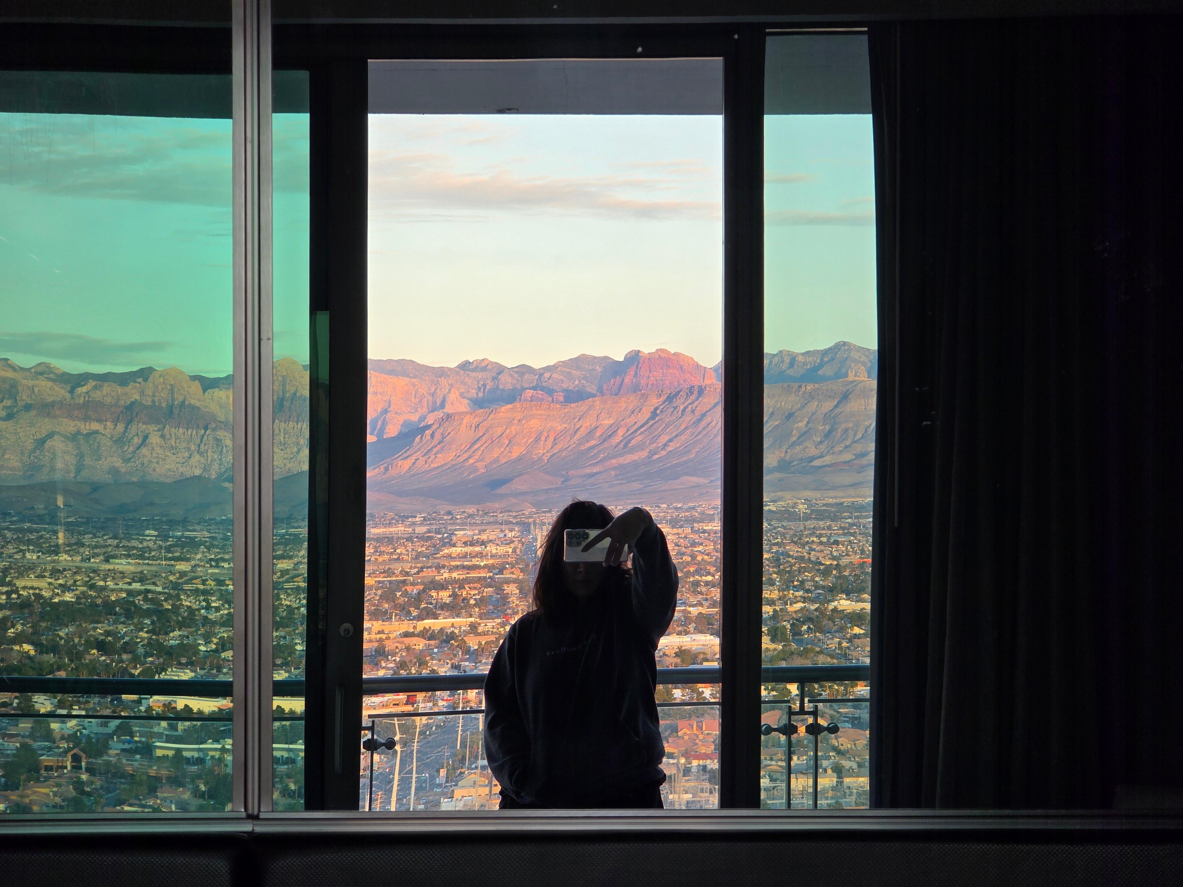 Mountain view from bedroom ✨️