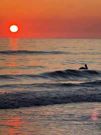 One of many stunning sunsets