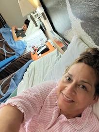 Here with my son 😃