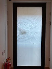 Door outside Tower Suite Apartment