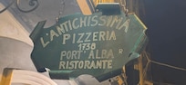 Pizzeria sign