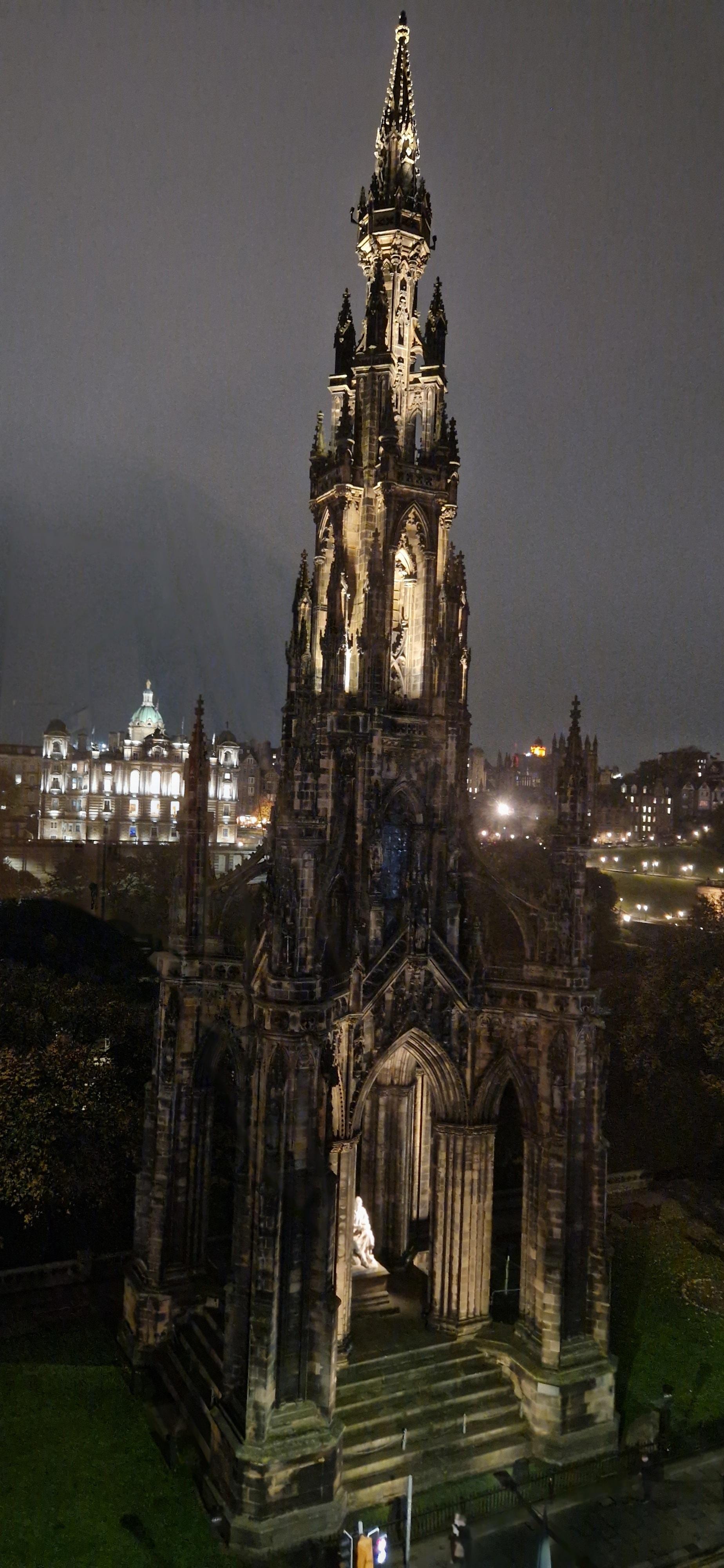 The Scott monument