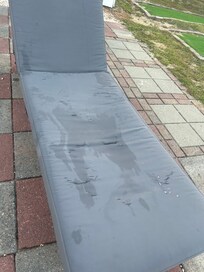 By pool