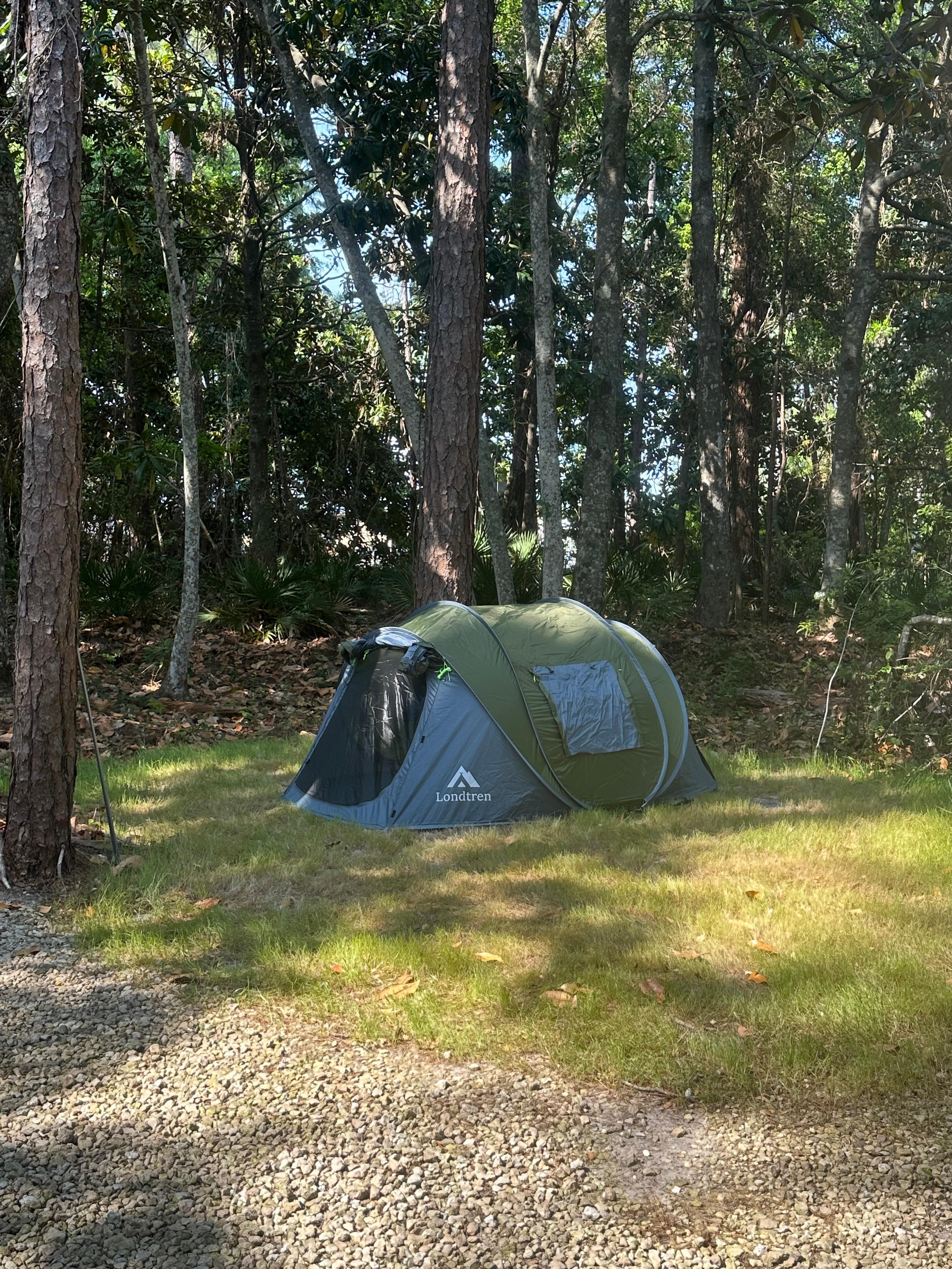 Nice tent pad.