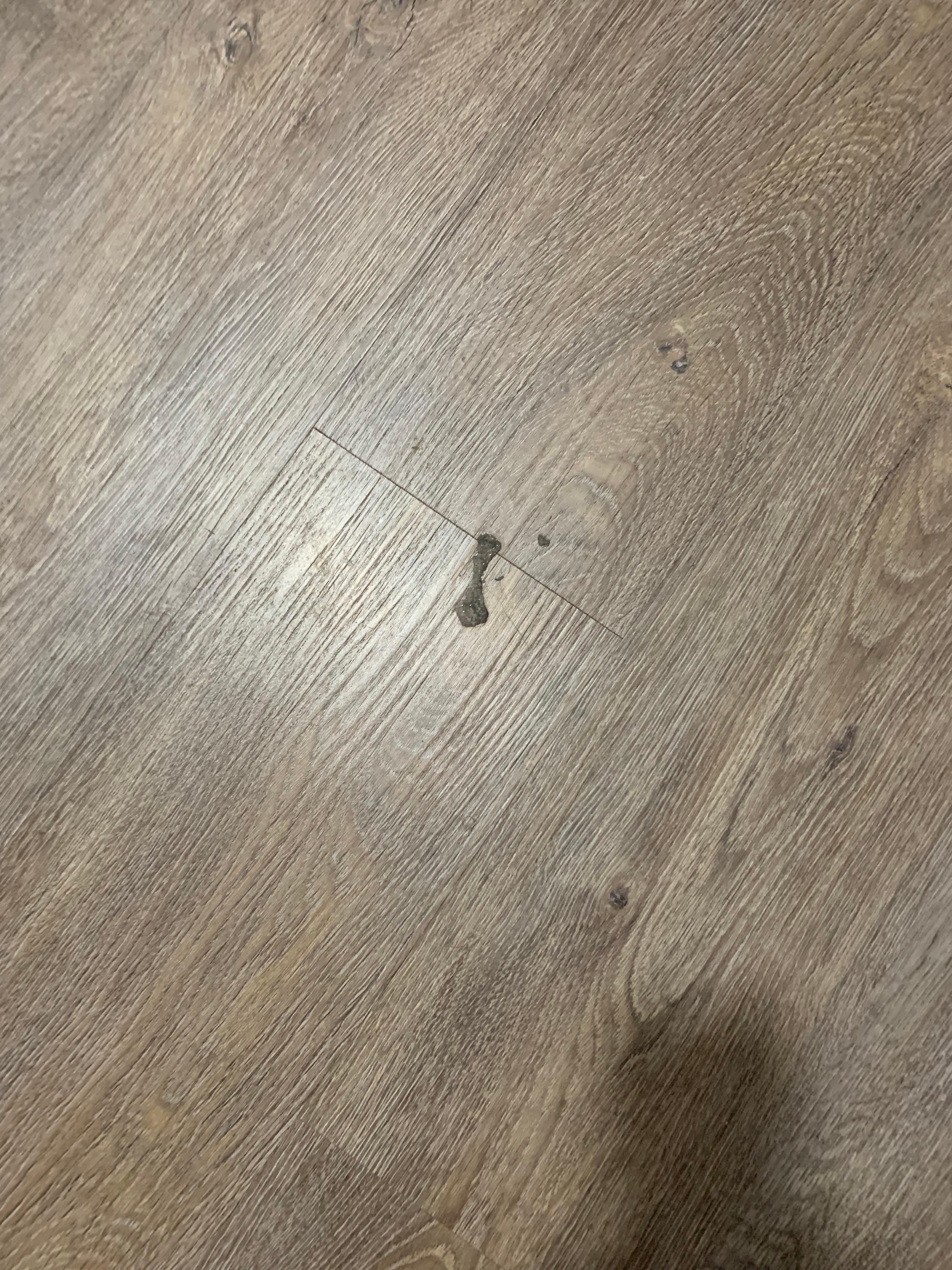 The floors had gum and stuff stuck all over them. I wouldn’t walk in their bare.