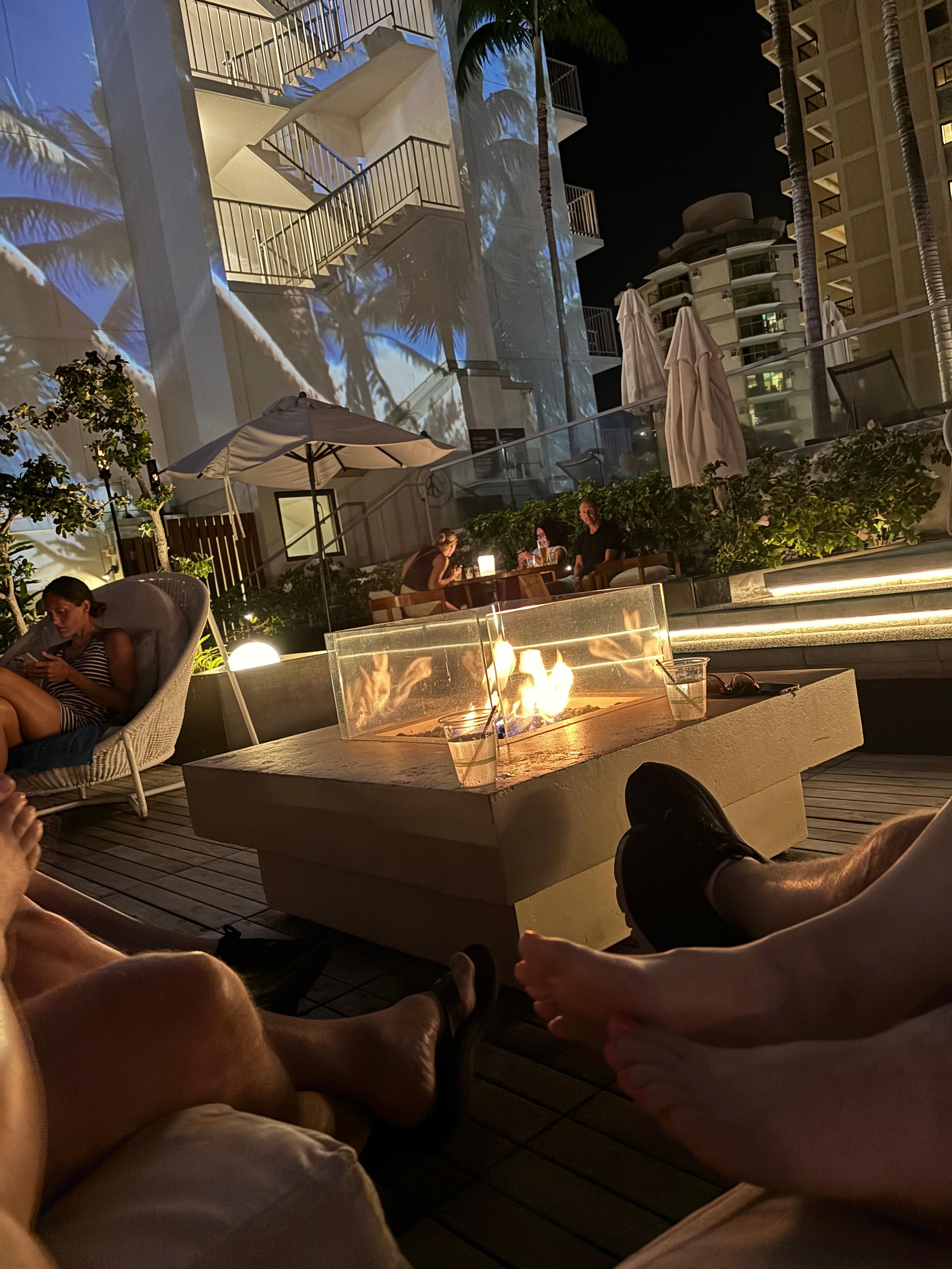 Pool deck