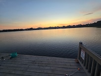 View of lake from dock
