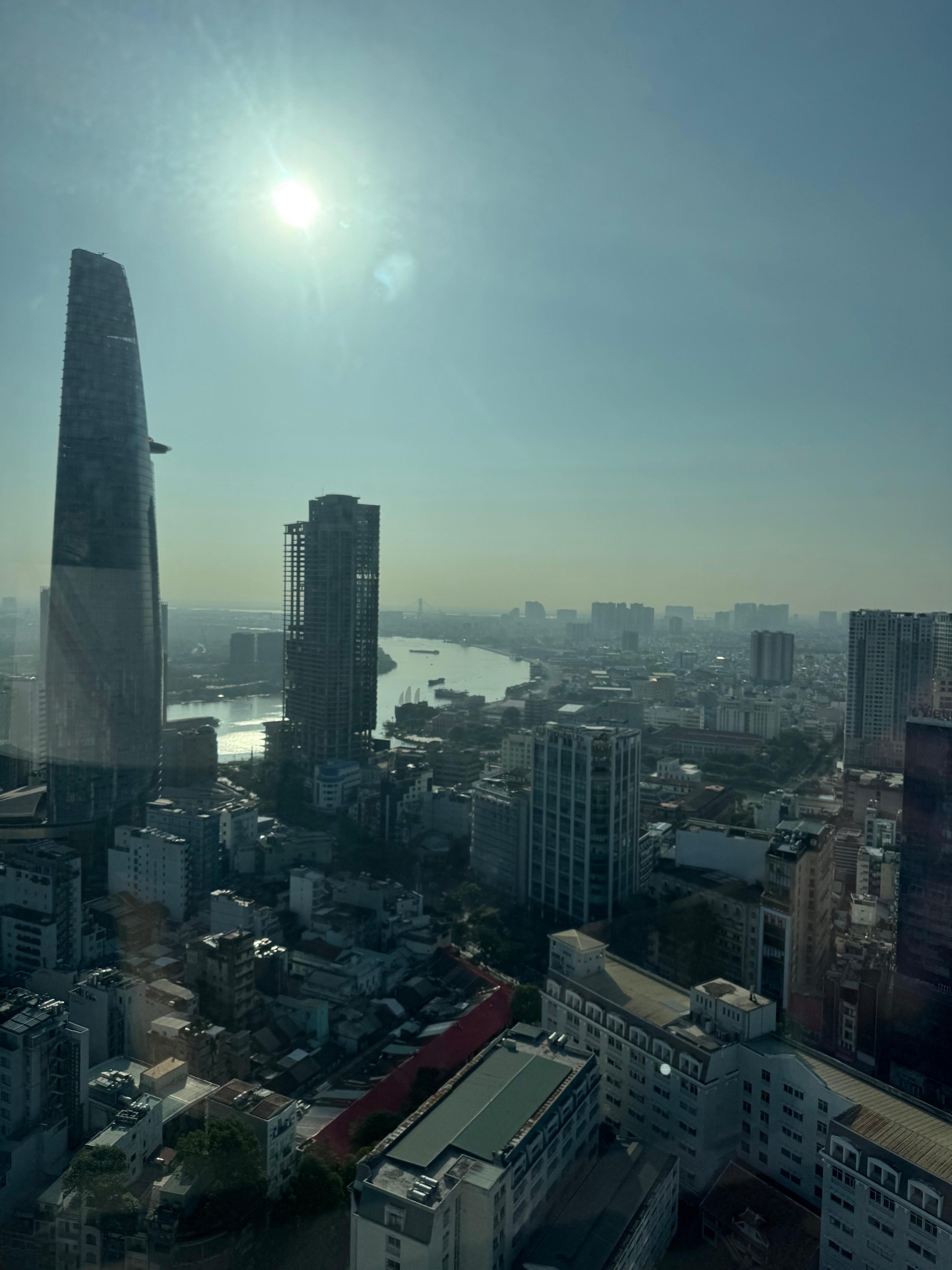 From the main lobby on 28th floor 