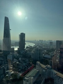 From the main lobby on 28th floor