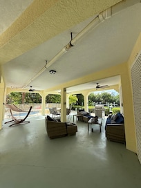 Pool area