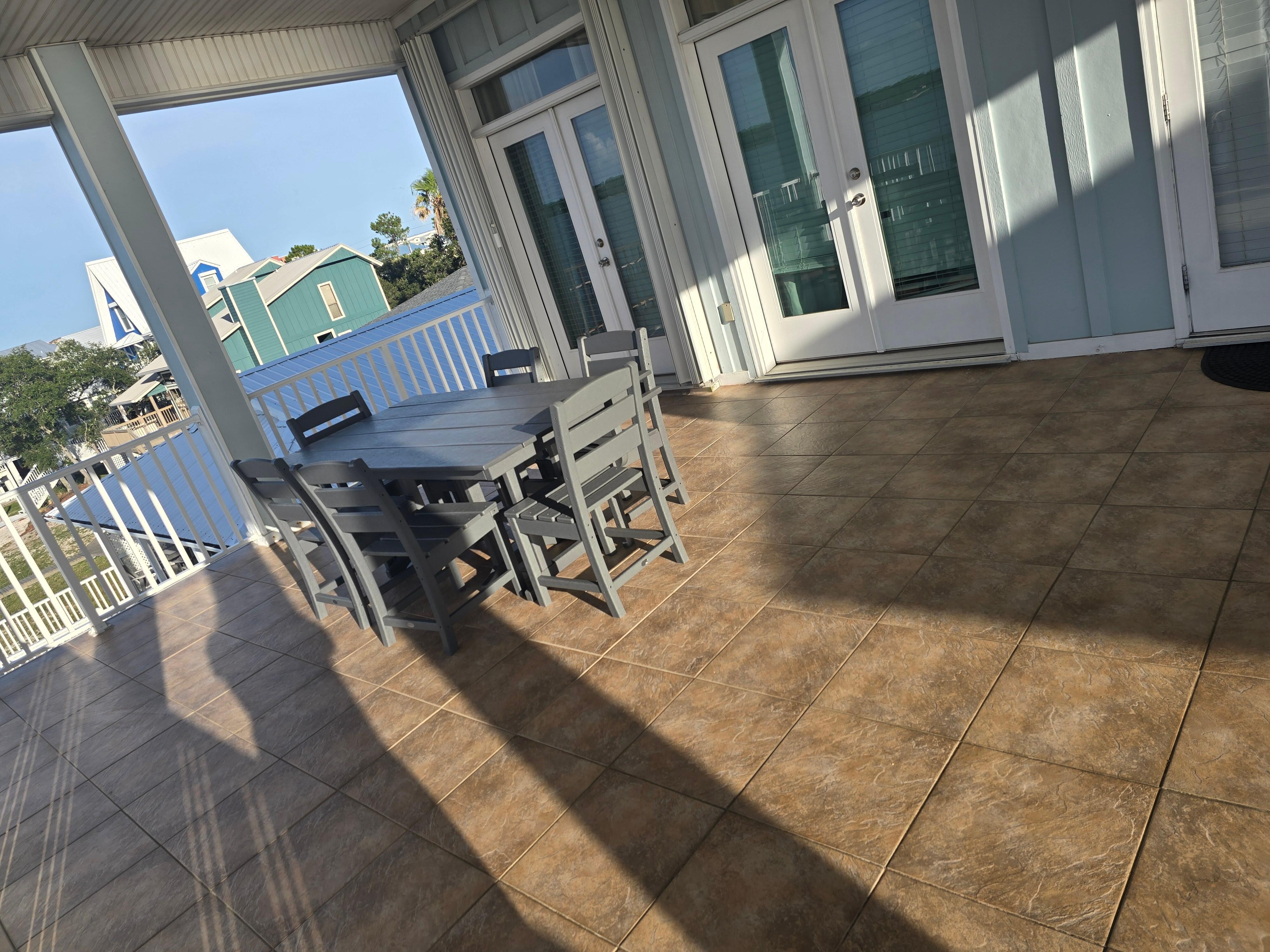 Back patio