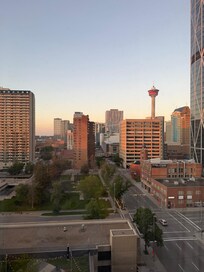 View from the room on the 10th floor