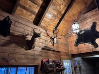 We are a hunting family so we greatly appreciated these on the wall.