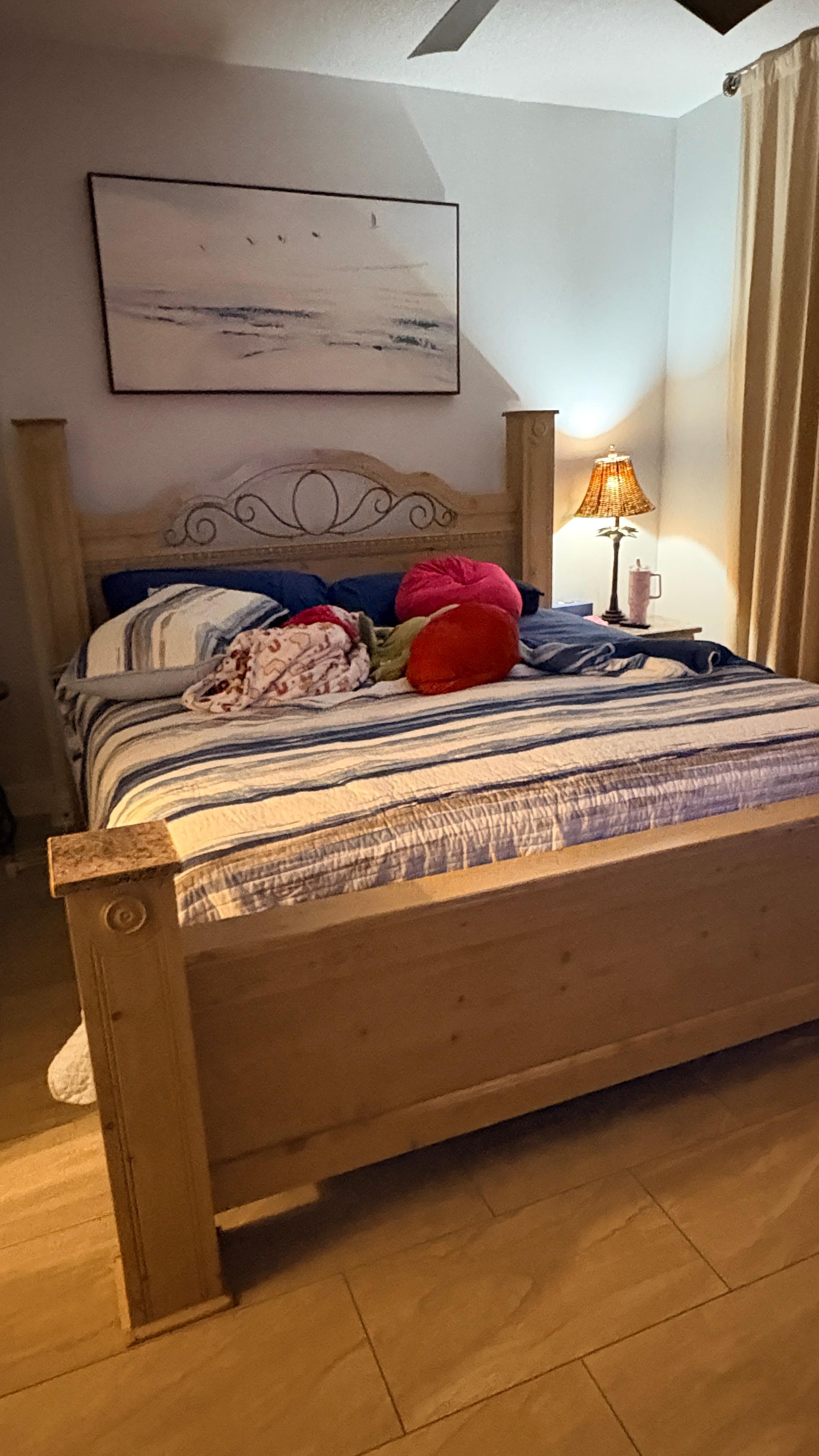 Master bed