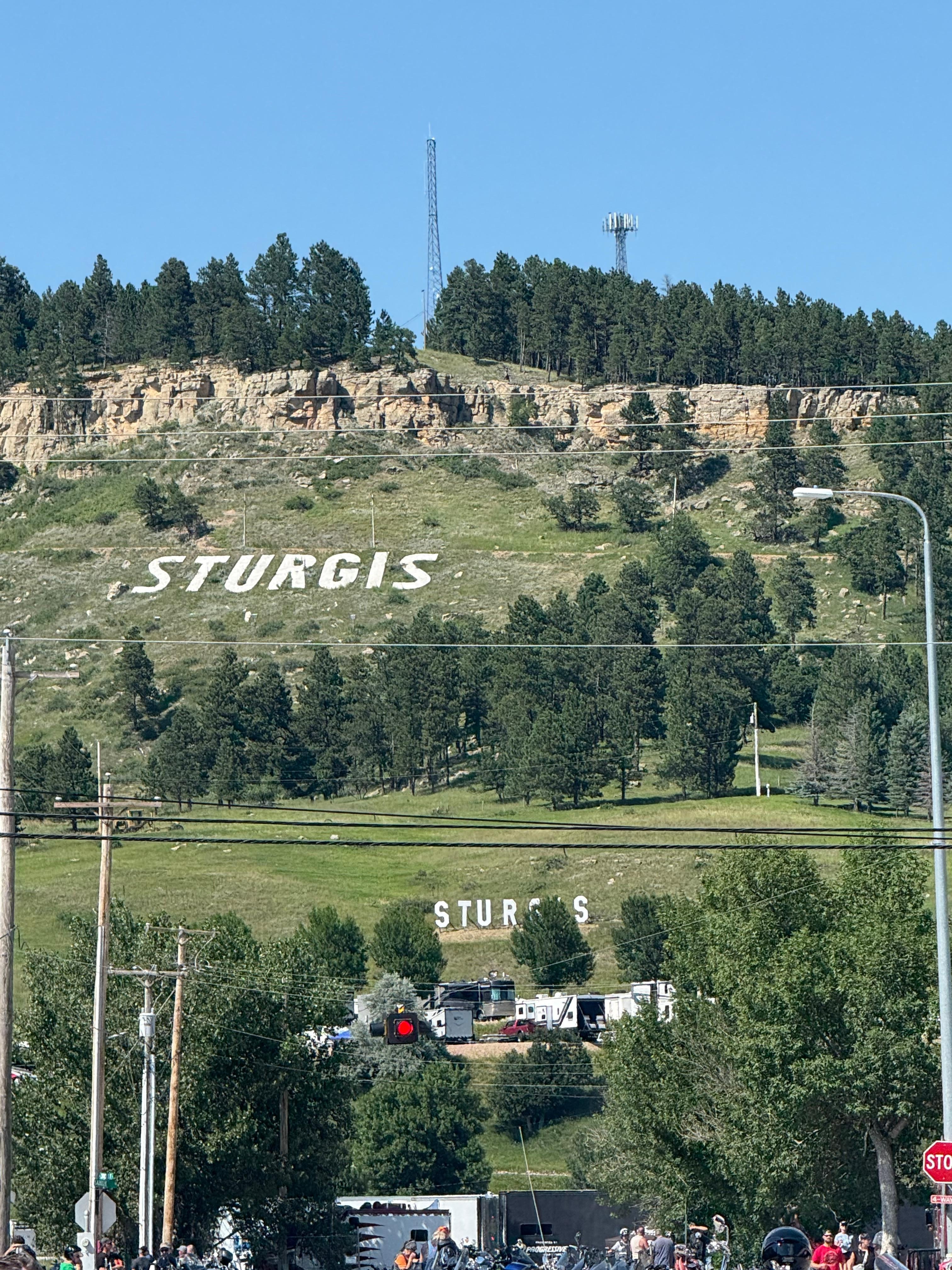An hour or so from Sturgis, awesome ride through vanocker canyon 