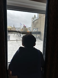 the view from our window ..