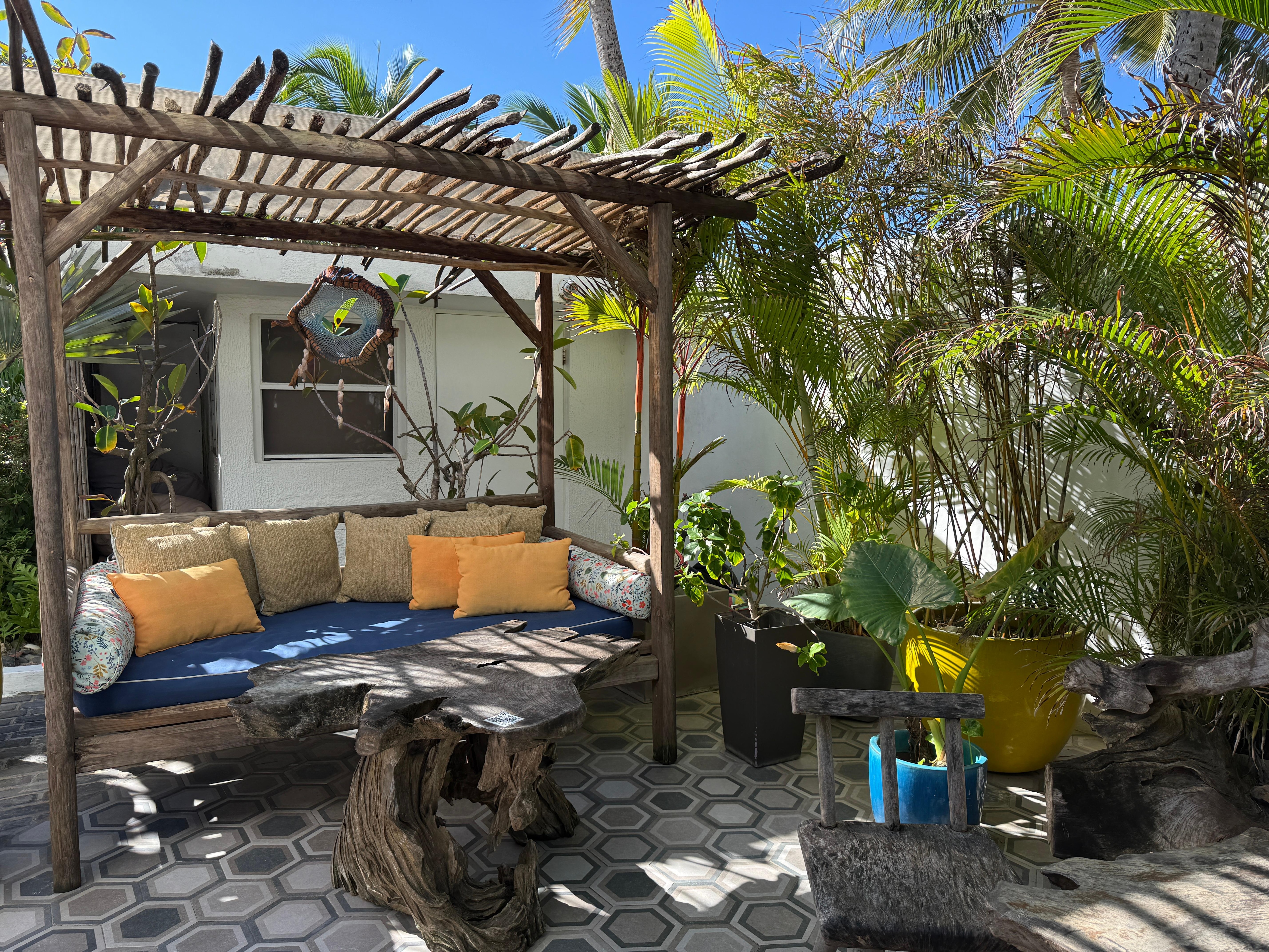 Nice lounge area inside the property 