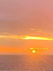 Sunset from the deck