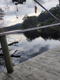 View from the jetty