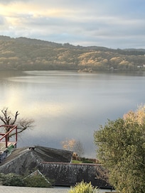 View from our room. Even tho they had building work going on we didn’t hear anything.