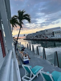 The sunrises right from the patio were beautiful!