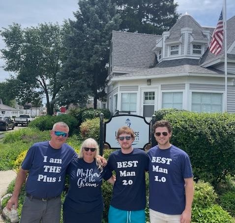 Rehearsal for the wedding!