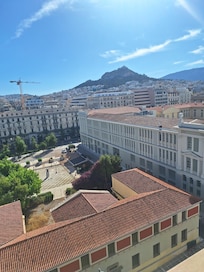 View of Lycavettus from room