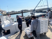 Fresh seafood catch!