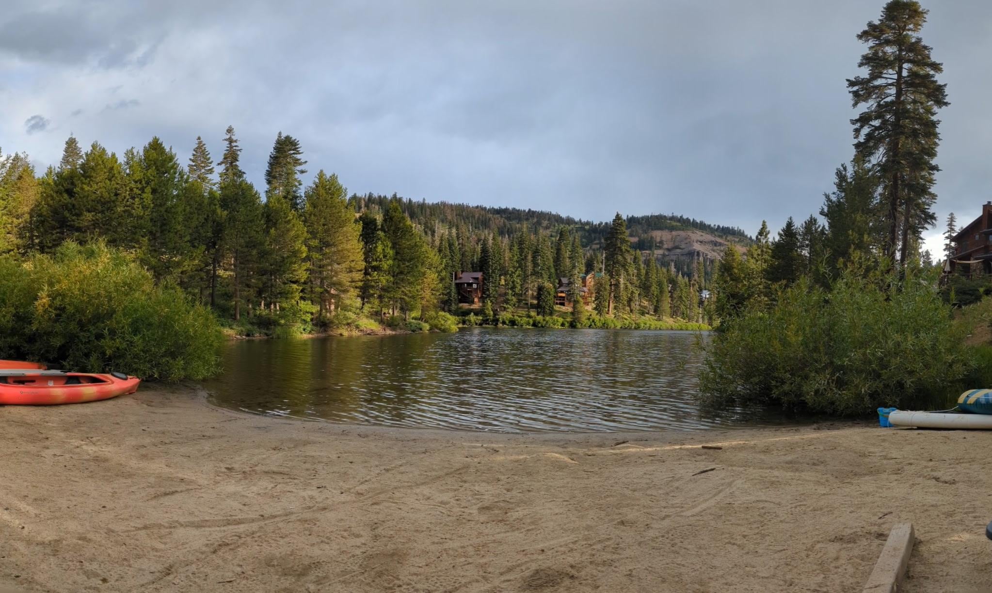 Bear Lake - small beach