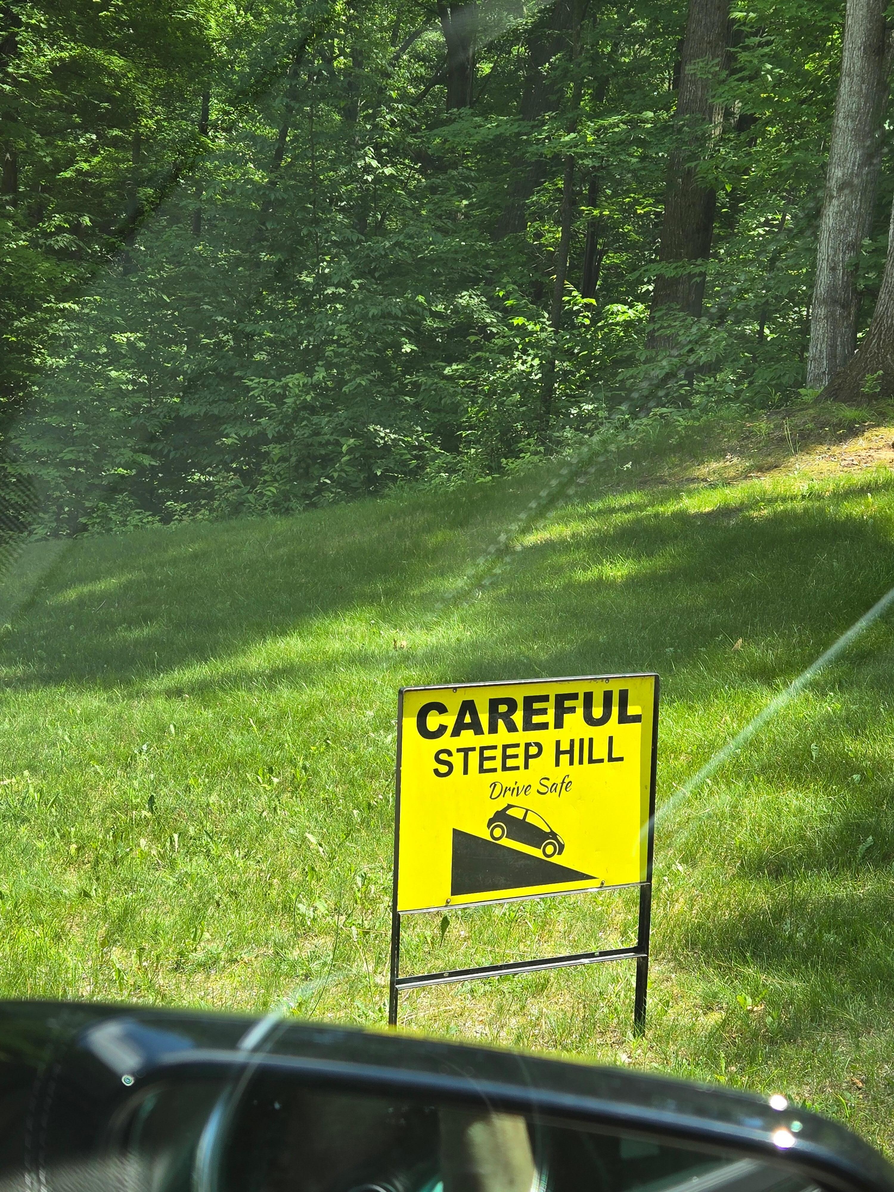 be careful