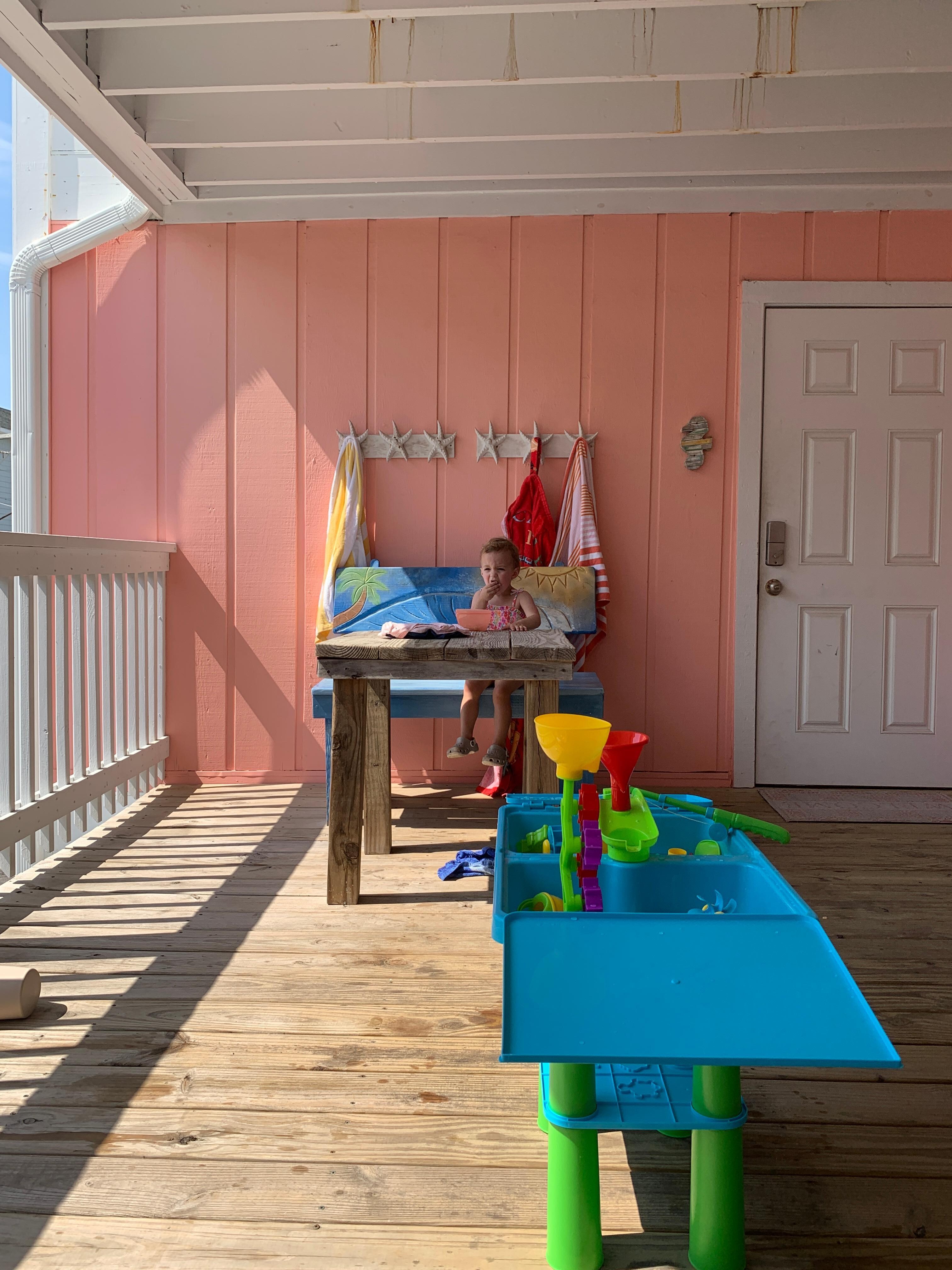 Granddaughter loved the porch