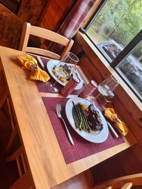 The only picture we took while at the cabin :)