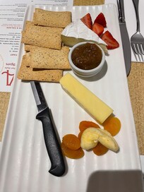 Cheese platter $34