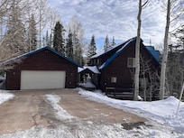 View of the house from the street.