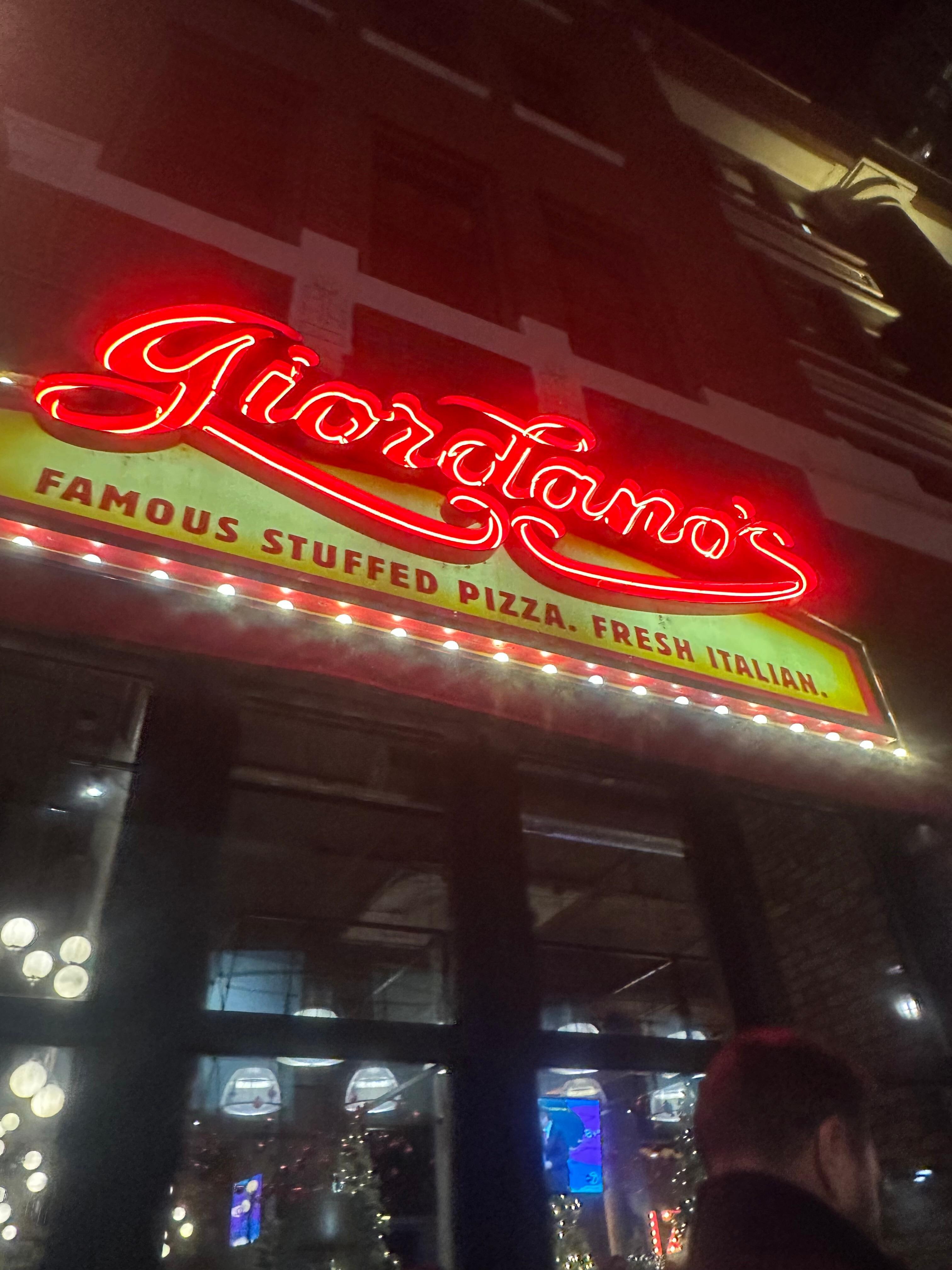 Great restaurant nearby! 