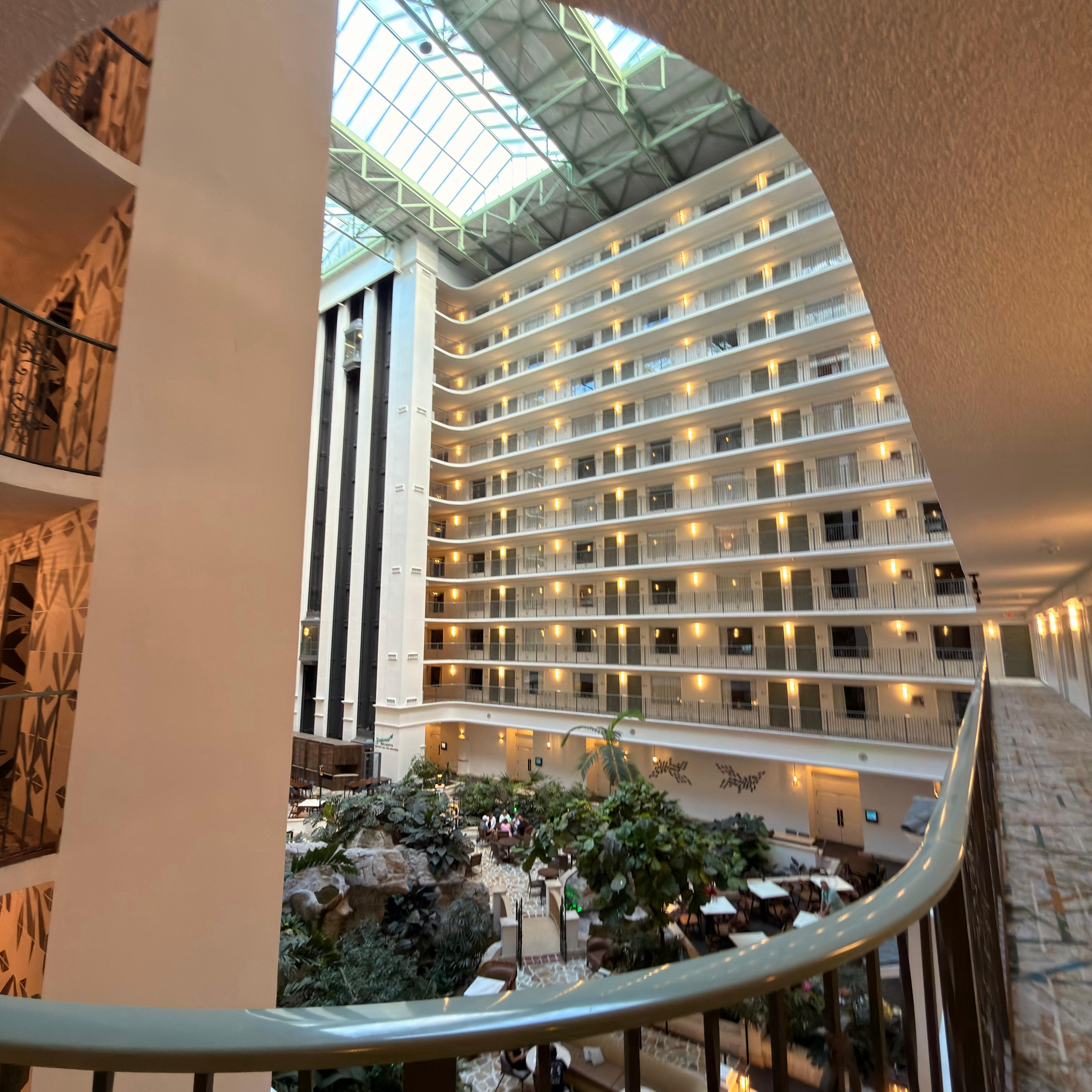 View of courtyard 